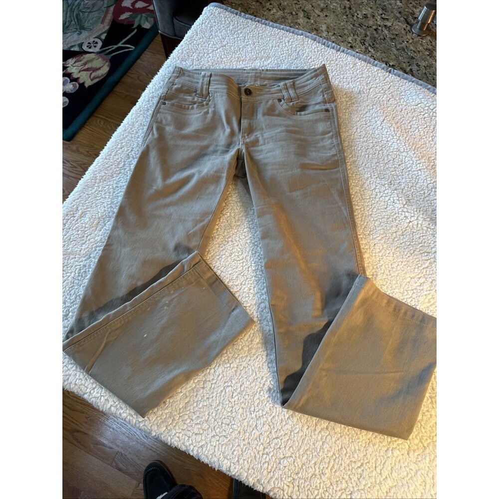 KÜHL Legendary Women's Pants Size 6 Reg Khaki Outdoor Hiking Pants - Bleach Stn